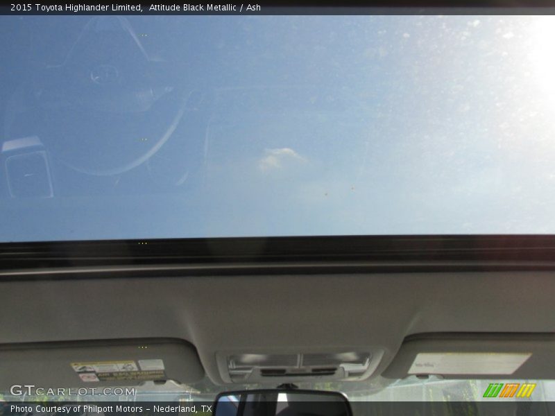 Attitude Black Metallic / Ash 2015 Toyota Highlander Limited