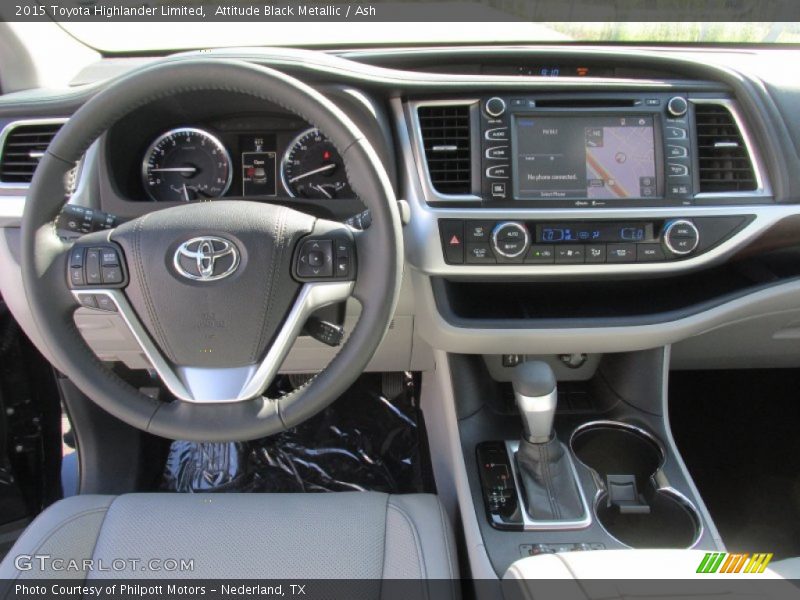 Attitude Black Metallic / Ash 2015 Toyota Highlander Limited