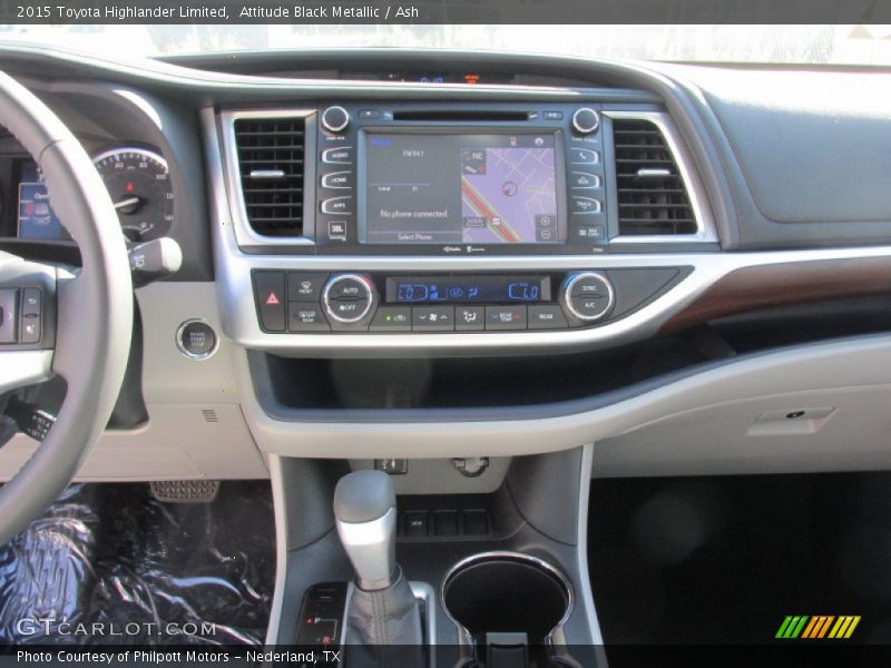 Attitude Black Metallic / Ash 2015 Toyota Highlander Limited