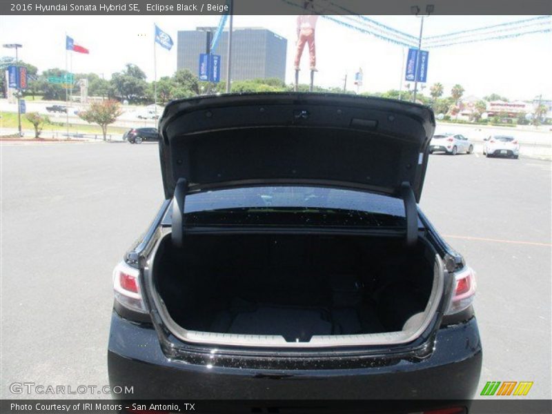 Eclipse Black / Beige 2016 Hyundai Sonata Hybrid SE