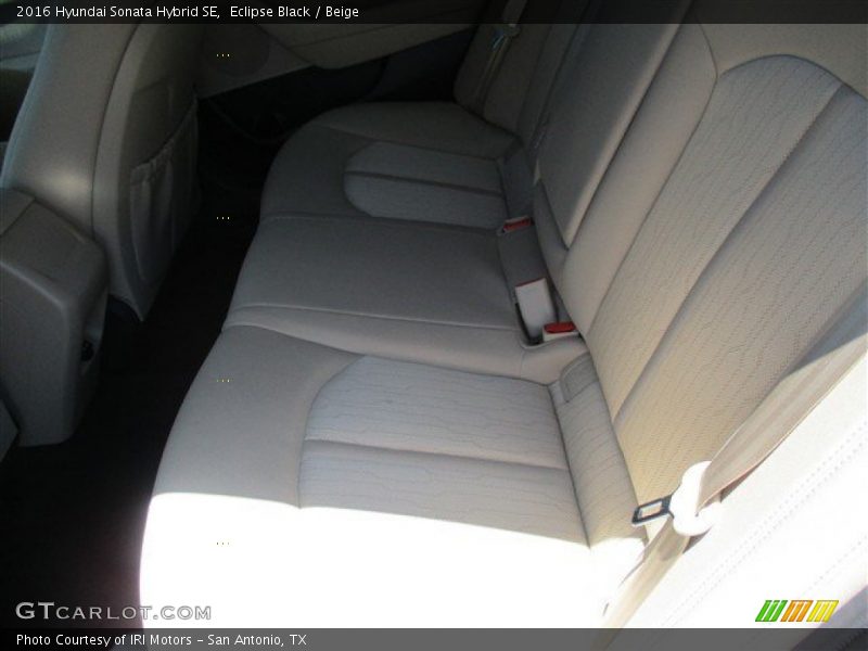 Eclipse Black / Beige 2016 Hyundai Sonata Hybrid SE