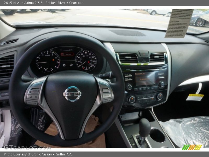Brilliant Silver / Charcoal 2015 Nissan Altima 2.5 S