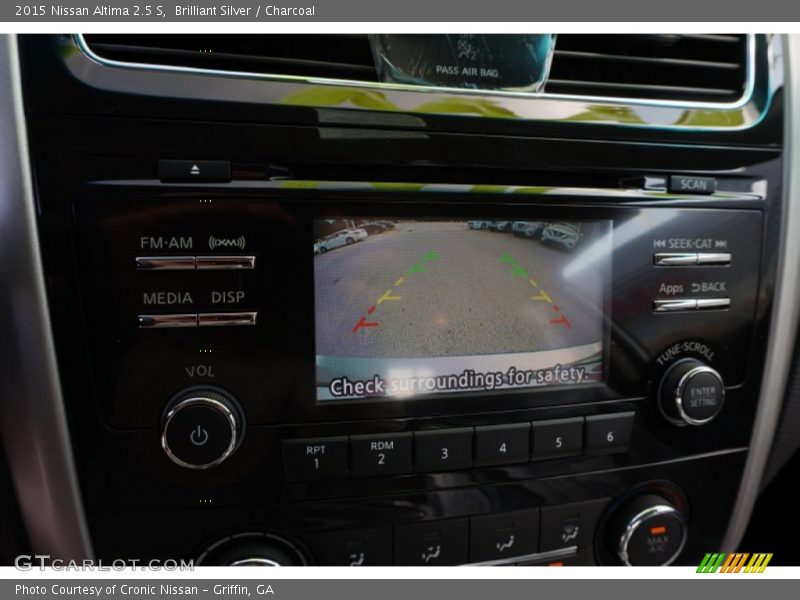 Brilliant Silver / Charcoal 2015 Nissan Altima 2.5 S