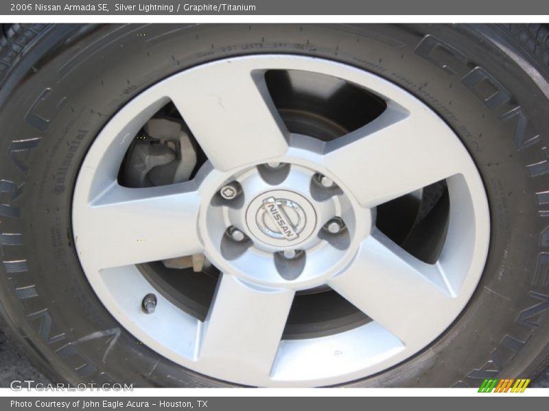 Silver Lightning / Graphite/Titanium 2006 Nissan Armada SE
