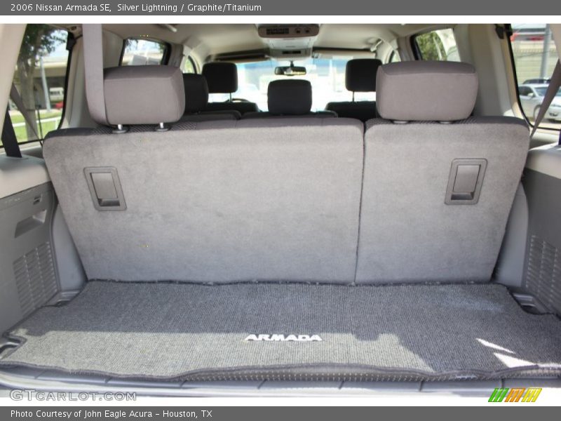 Silver Lightning / Graphite/Titanium 2006 Nissan Armada SE