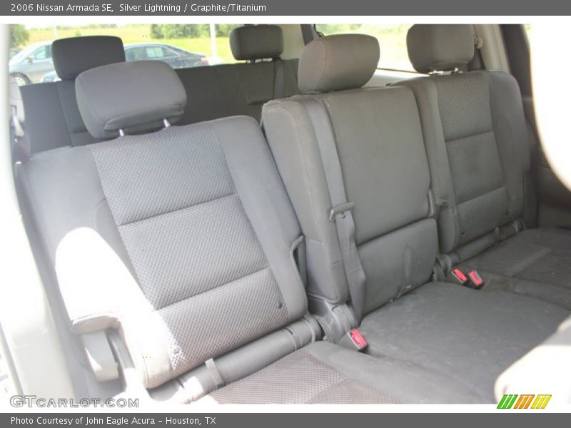 Silver Lightning / Graphite/Titanium 2006 Nissan Armada SE
