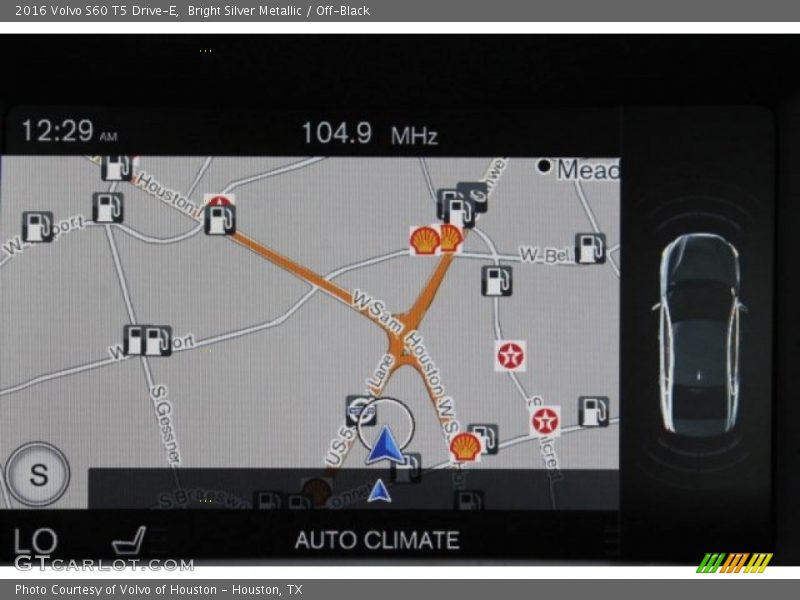 Navigation of 2016 S60 T5 Drive-E