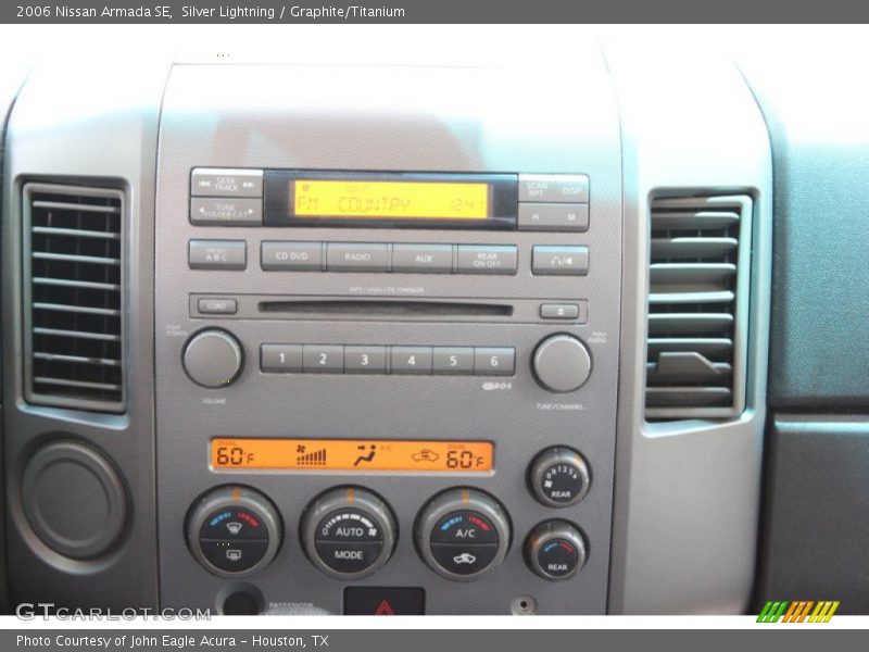 Silver Lightning / Graphite/Titanium 2006 Nissan Armada SE