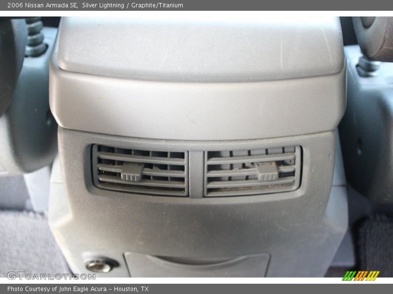 Silver Lightning / Graphite/Titanium 2006 Nissan Armada SE