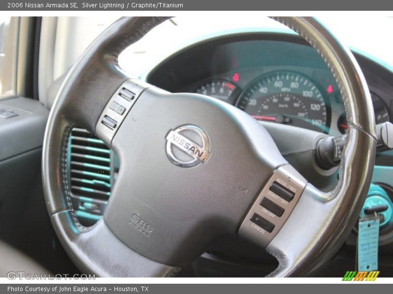 Silver Lightning / Graphite/Titanium 2006 Nissan Armada SE