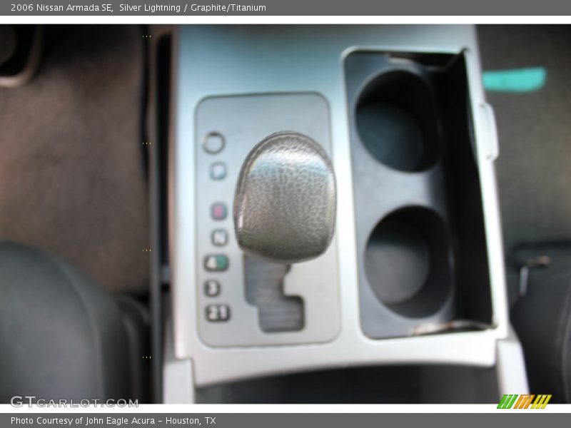 Silver Lightning / Graphite/Titanium 2006 Nissan Armada SE