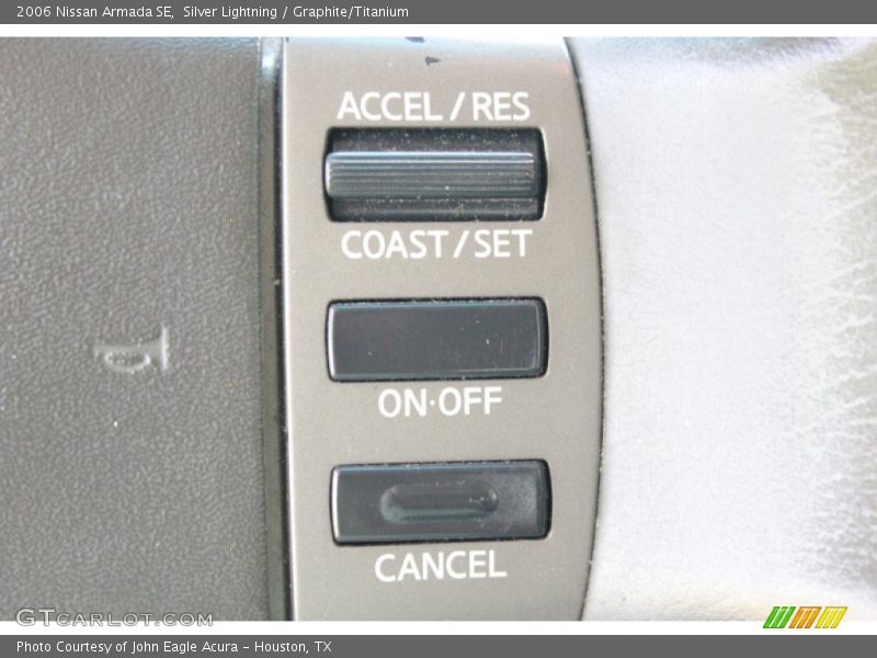 Silver Lightning / Graphite/Titanium 2006 Nissan Armada SE