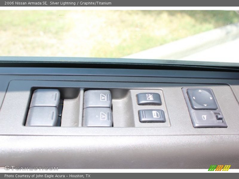 Silver Lightning / Graphite/Titanium 2006 Nissan Armada SE