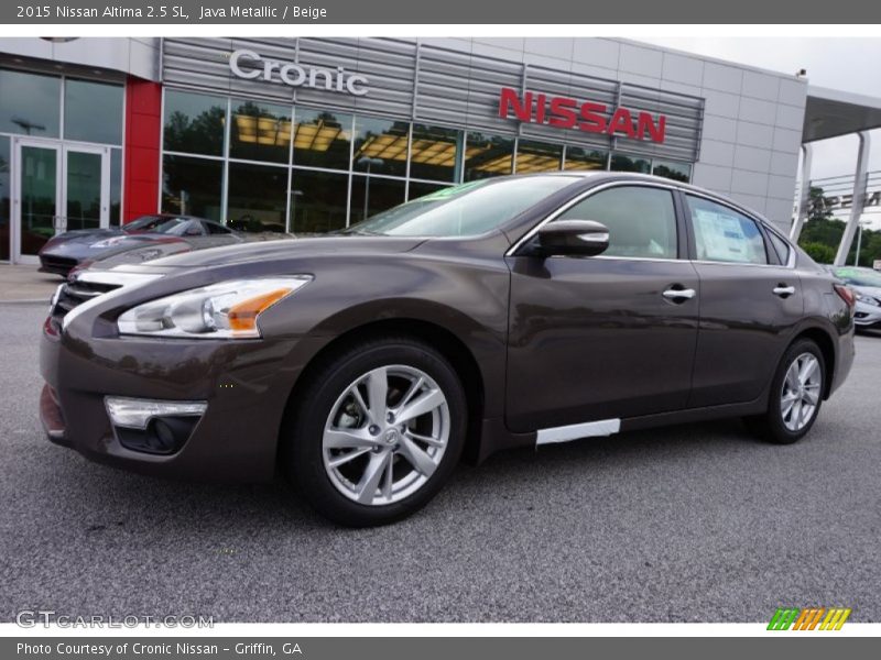 Java Metallic / Beige 2015 Nissan Altima 2.5 SL