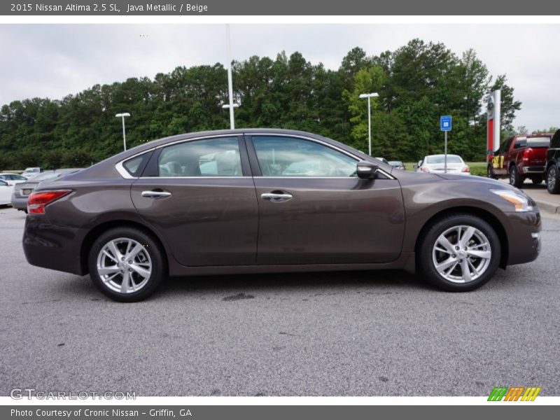 Java Metallic / Beige 2015 Nissan Altima 2.5 SL