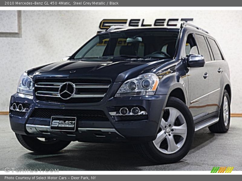 Steel Grey Metallic / Black 2010 Mercedes-Benz GL 450 4Matic