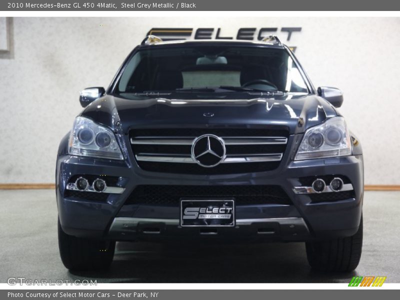 Steel Grey Metallic / Black 2010 Mercedes-Benz GL 450 4Matic