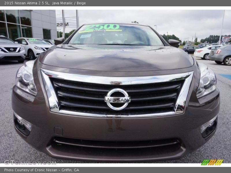 Java Metallic / Beige 2015 Nissan Altima 2.5 SL