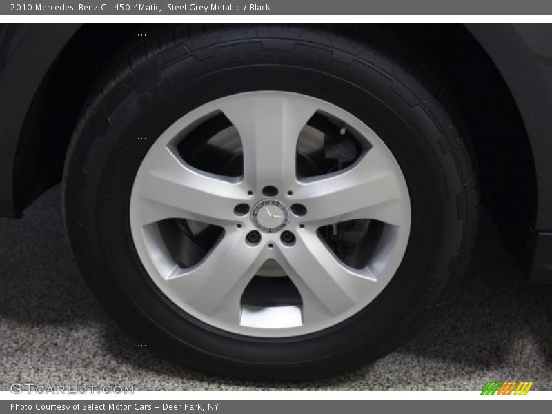 Steel Grey Metallic / Black 2010 Mercedes-Benz GL 450 4Matic