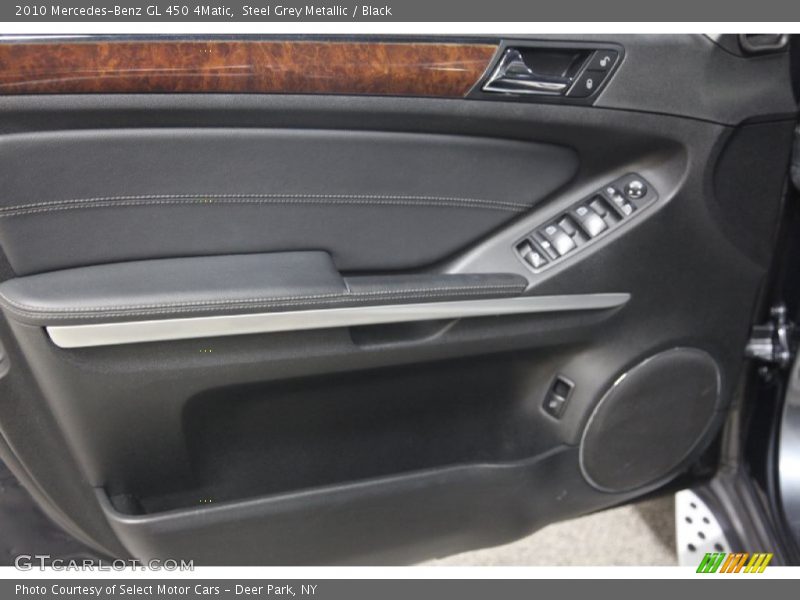 Steel Grey Metallic / Black 2010 Mercedes-Benz GL 450 4Matic