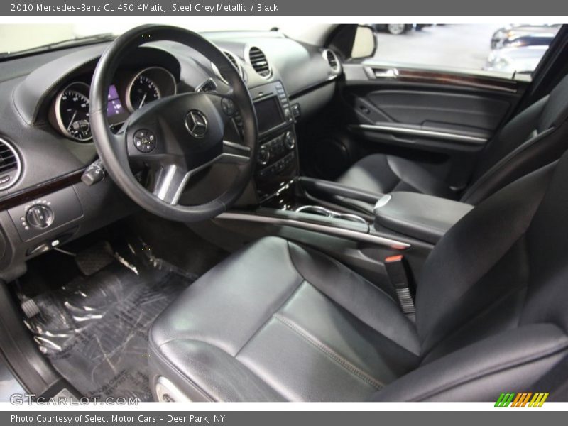 Steel Grey Metallic / Black 2010 Mercedes-Benz GL 450 4Matic