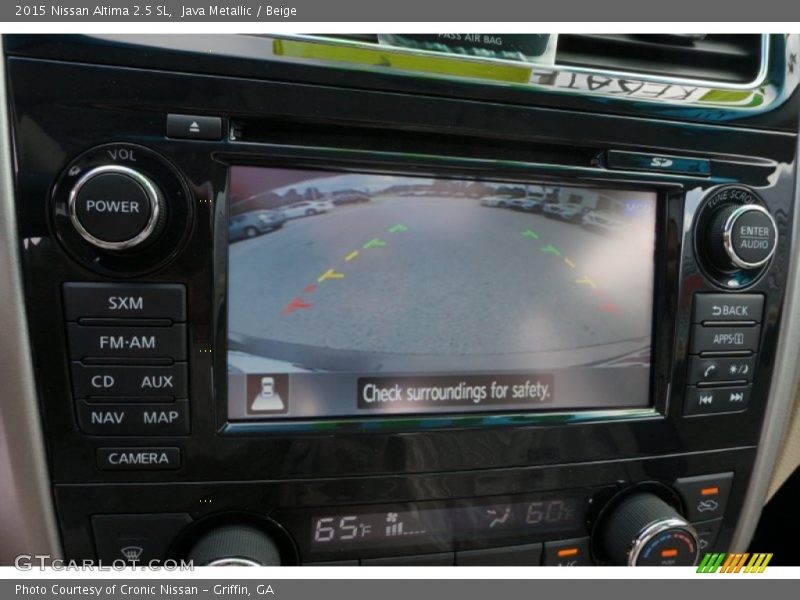 Java Metallic / Beige 2015 Nissan Altima 2.5 SL