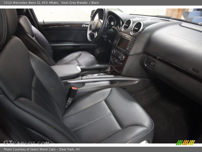 Steel Grey Metallic / Black 2010 Mercedes-Benz GL 450 4Matic