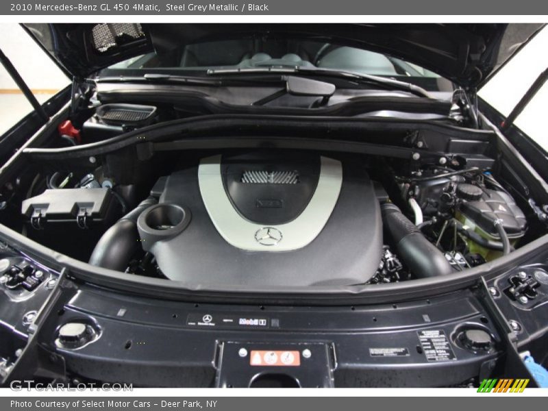 Steel Grey Metallic / Black 2010 Mercedes-Benz GL 450 4Matic