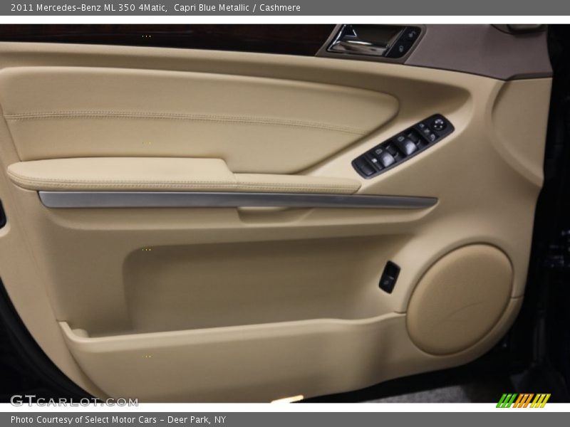 Capri Blue Metallic / Cashmere 2011 Mercedes-Benz ML 350 4Matic