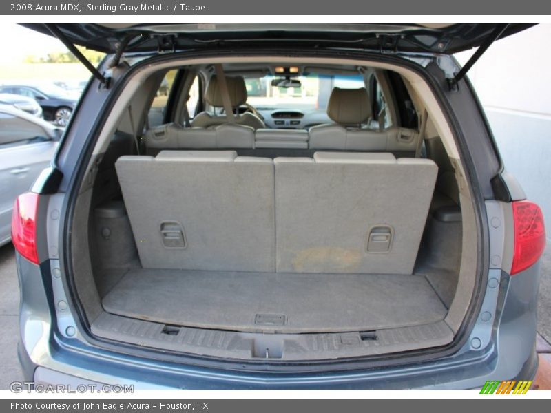 Sterling Gray Metallic / Taupe 2008 Acura MDX