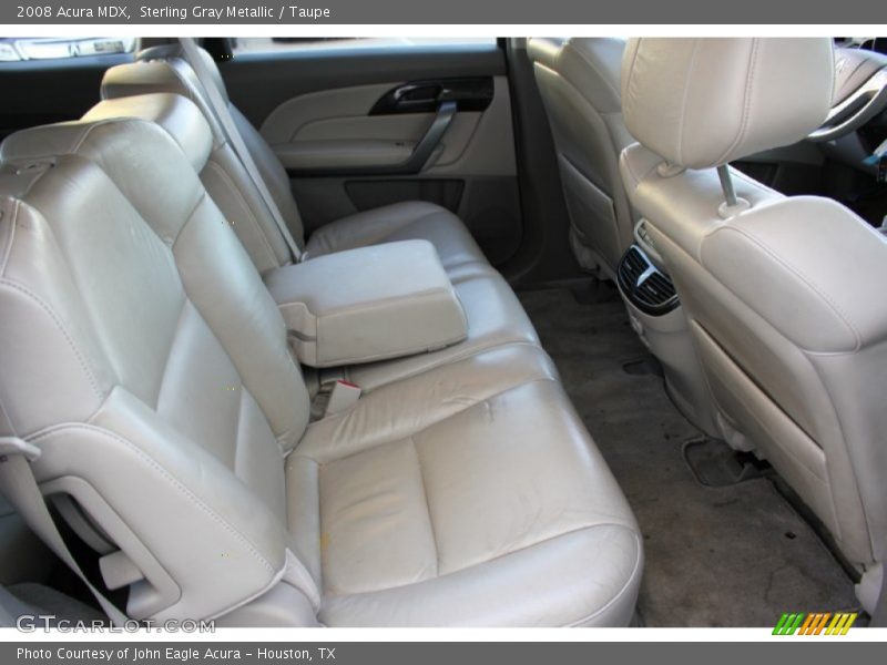 Sterling Gray Metallic / Taupe 2008 Acura MDX