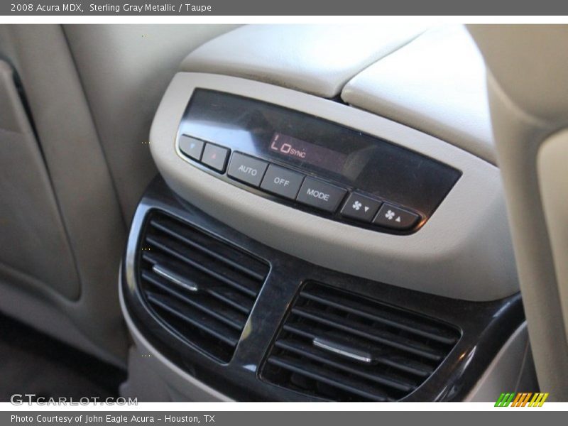 Sterling Gray Metallic / Taupe 2008 Acura MDX