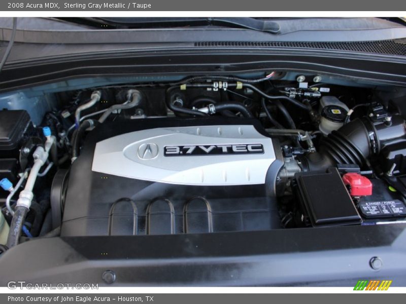 Sterling Gray Metallic / Taupe 2008 Acura MDX