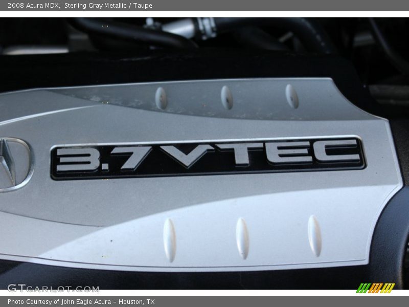 Sterling Gray Metallic / Taupe 2008 Acura MDX