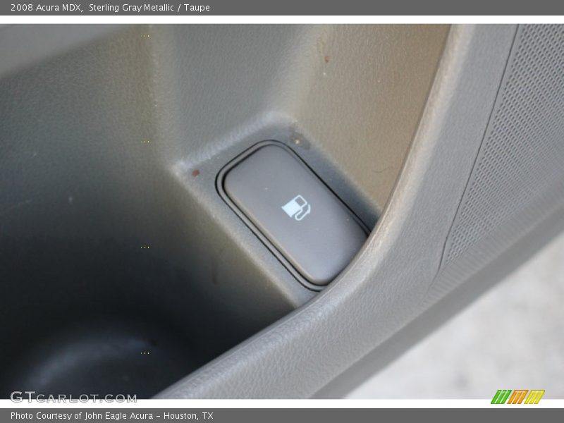 Sterling Gray Metallic / Taupe 2008 Acura MDX