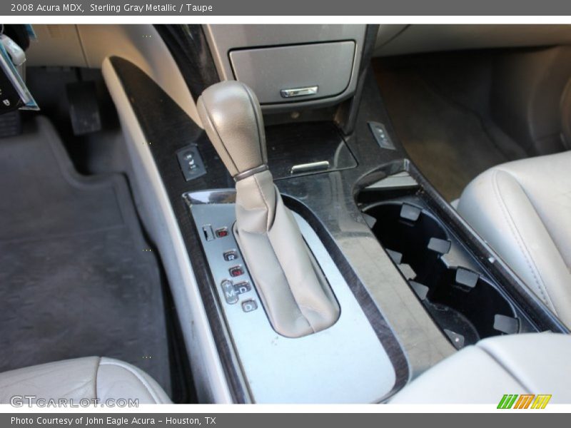Sterling Gray Metallic / Taupe 2008 Acura MDX