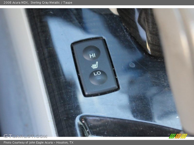 Sterling Gray Metallic / Taupe 2008 Acura MDX
