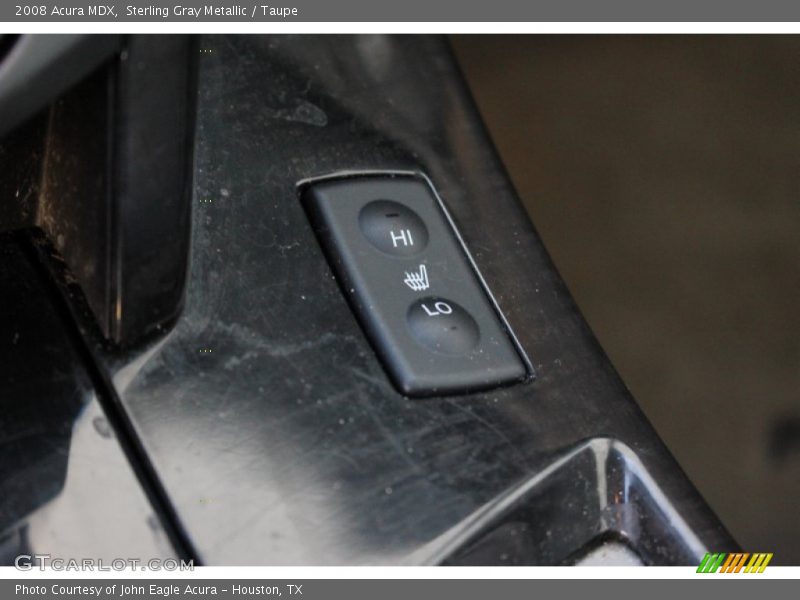 Sterling Gray Metallic / Taupe 2008 Acura MDX