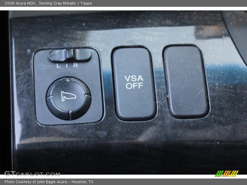 Sterling Gray Metallic / Taupe 2008 Acura MDX