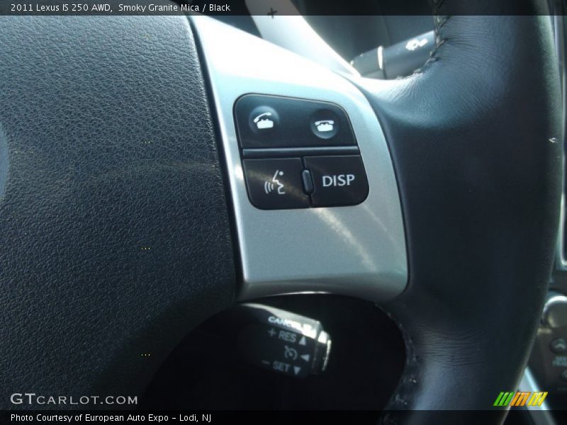Smoky Granite Mica / Black 2011 Lexus IS 250 AWD
