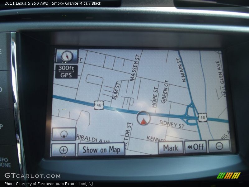 Smoky Granite Mica / Black 2011 Lexus IS 250 AWD