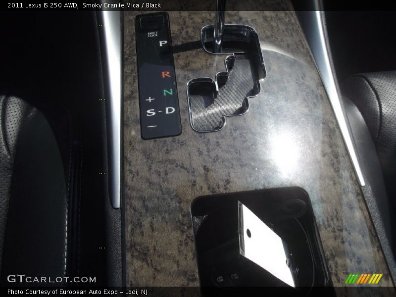 Smoky Granite Mica / Black 2011 Lexus IS 250 AWD