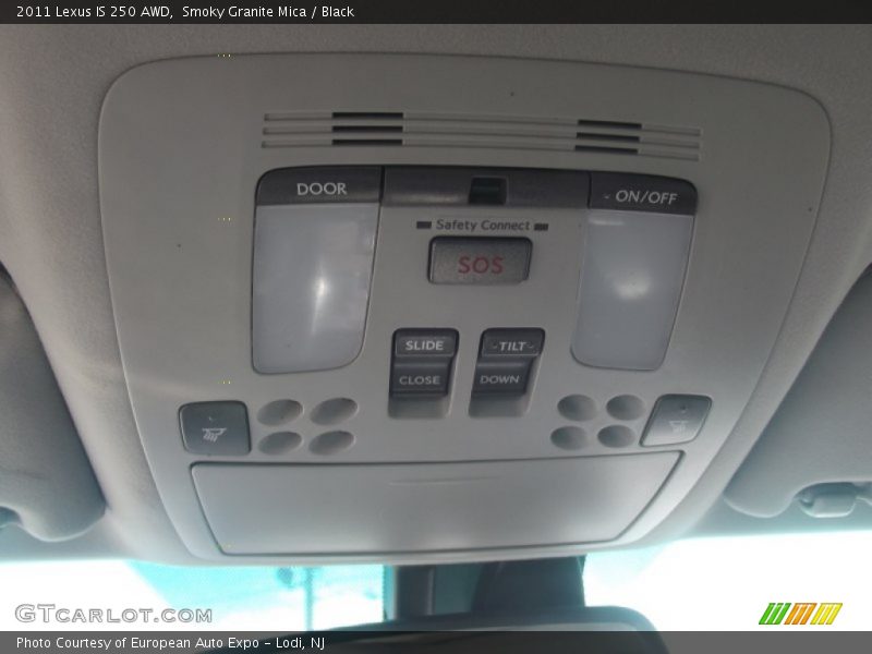 Smoky Granite Mica / Black 2011 Lexus IS 250 AWD