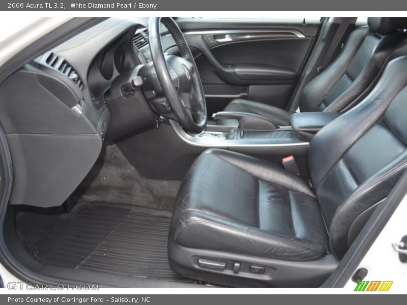 White Diamond Pearl / Ebony 2006 Acura TL 3.2