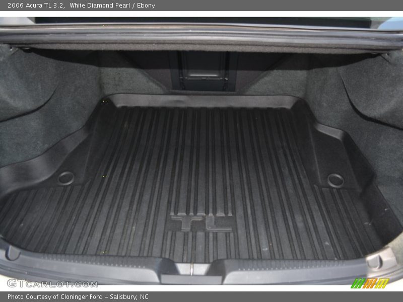 White Diamond Pearl / Ebony 2006 Acura TL 3.2