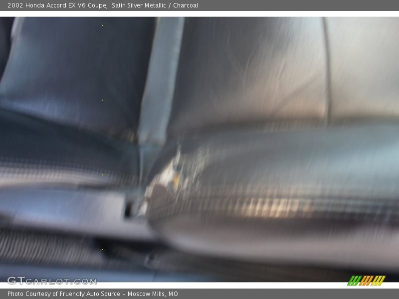 Satin Silver Metallic / Charcoal 2002 Honda Accord EX V6 Coupe