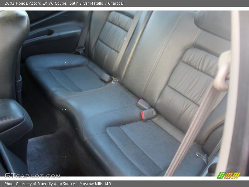 Satin Silver Metallic / Charcoal 2002 Honda Accord EX V6 Coupe