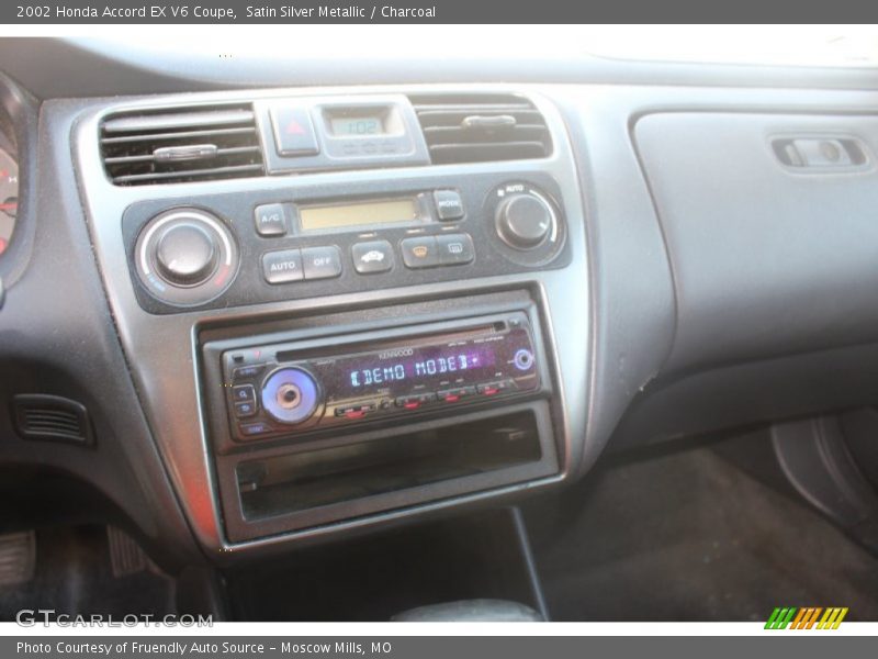 Satin Silver Metallic / Charcoal 2002 Honda Accord EX V6 Coupe