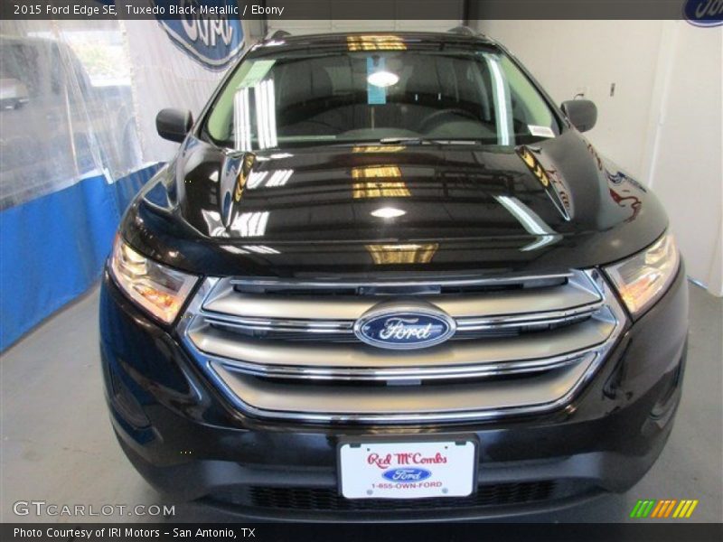 Tuxedo Black Metallic / Ebony 2015 Ford Edge SE