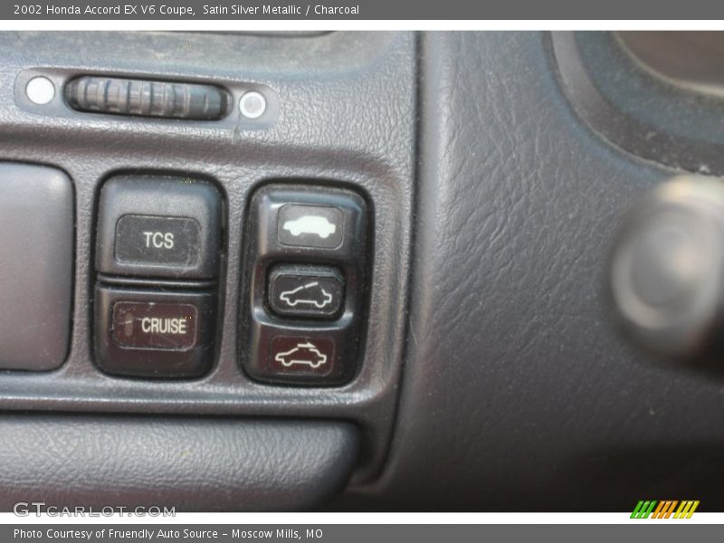 Satin Silver Metallic / Charcoal 2002 Honda Accord EX V6 Coupe